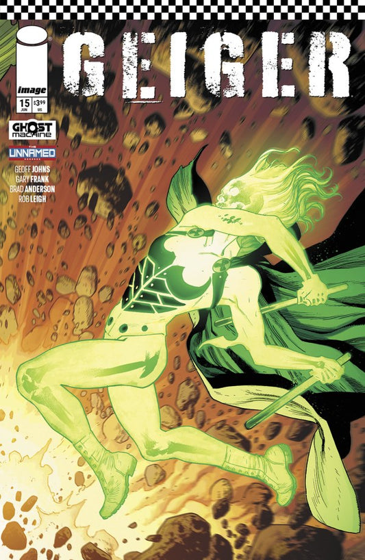 Geiger #15 Cover B Bryan Hitch Wraparound Variant