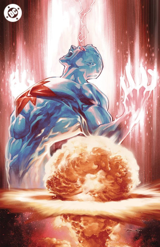 Justice League: The Atom Project #1 Cover D Stephen Segovia Foil Virgin Variant