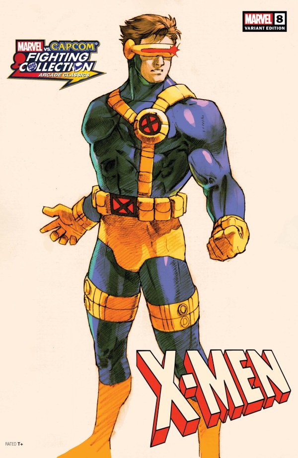 X-Men #8 Bengus Marvel vs. Capcom Variant