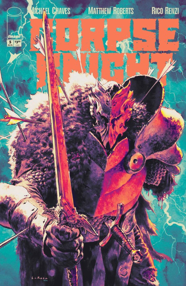 Corpse Knight #5 Cover B Lewis LaRosa Variant (Damaged)