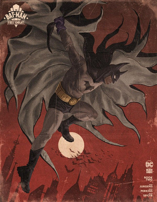 The Bat-Man: First Knight #2 cover B