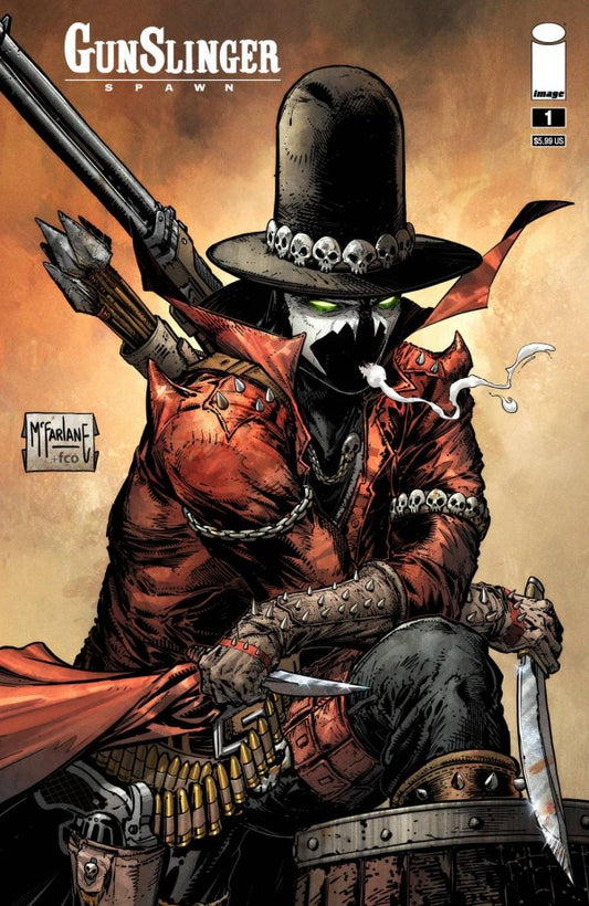 Gunslinger Spawn #1 Cover B Todd McFarlane Variant