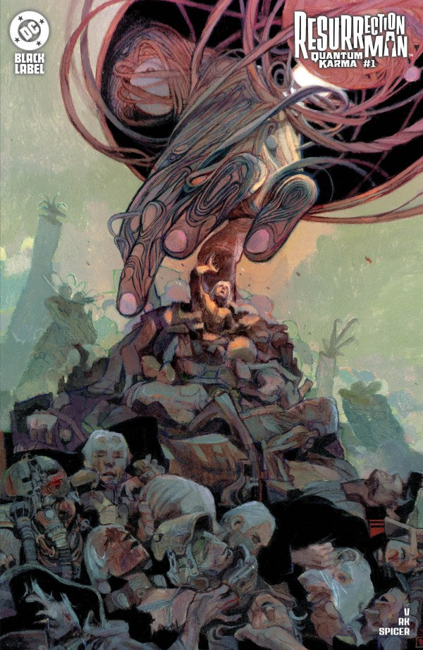 Resurrection Man: Quantum Karma #1 Cover C Anand Radhakrishnan Variant