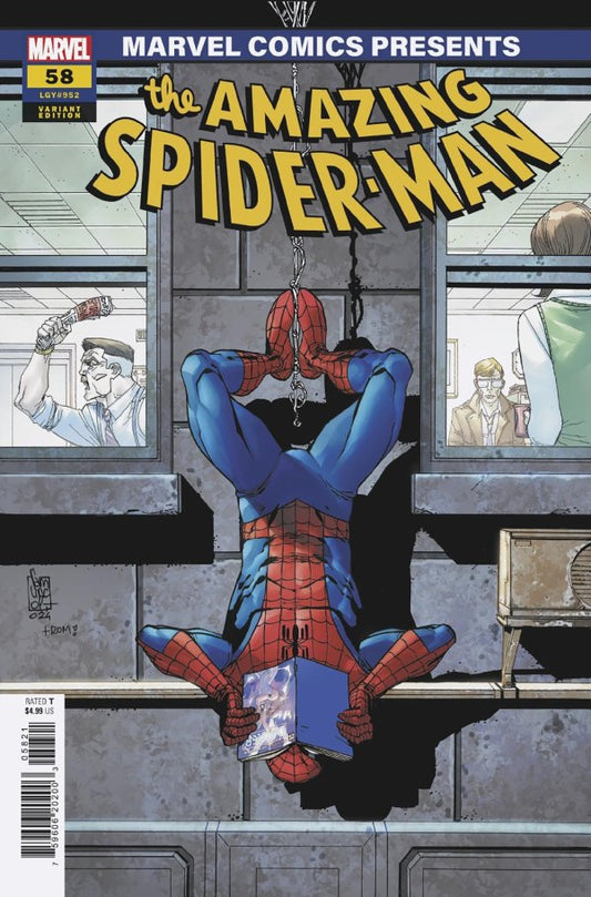 The Amazing Spider-Man #58 Giuseppe Camuncoli Marvel Comics Presents Variant