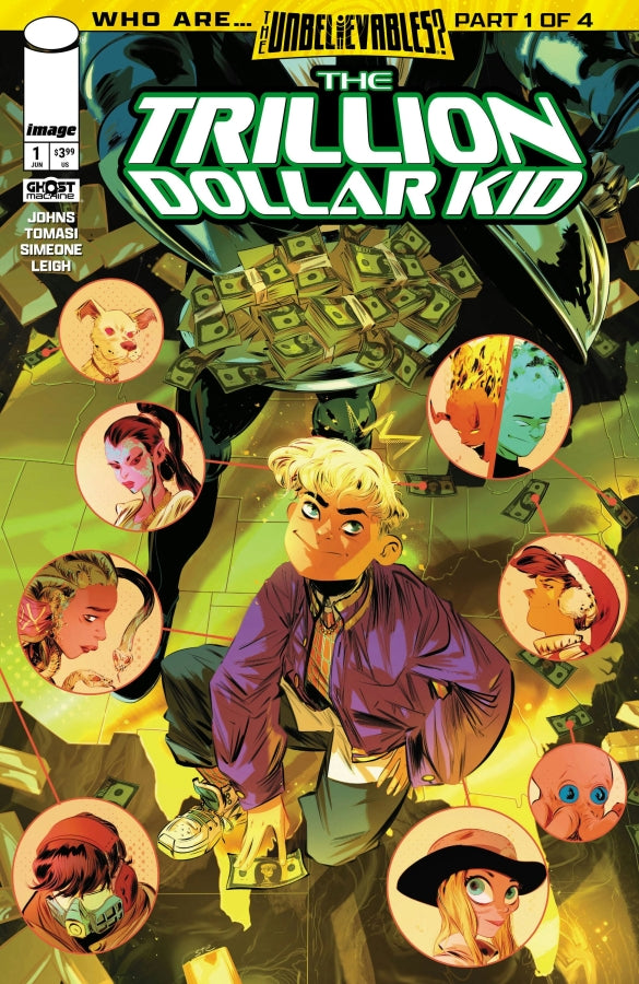 The Trillion Dollar Kid #1 Cover C Stefano Simeone Variant