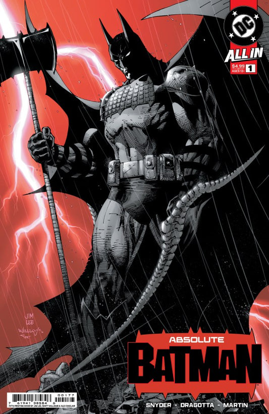 Absolute Batman #1 5th Printing Jim Lee