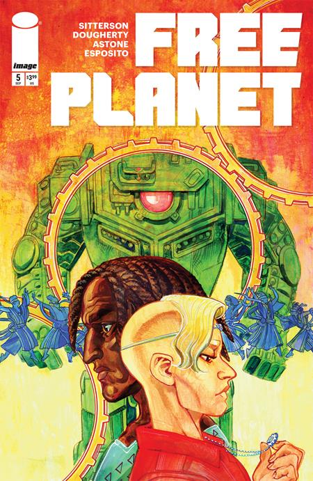 Free Planet #5 Cover B Jed Dougherty Variant
