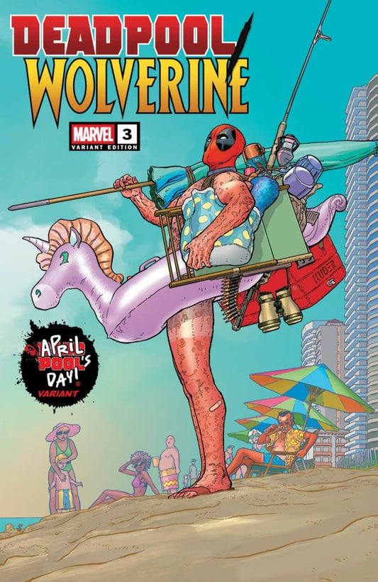 Deadpool / Wolverine #3 Aaron Kuder April Pool's Day Variant