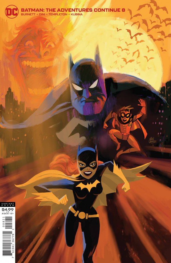 Batman: The Adventures Continue #8 Cover B Ronnie Del Carmen Variant (2021)