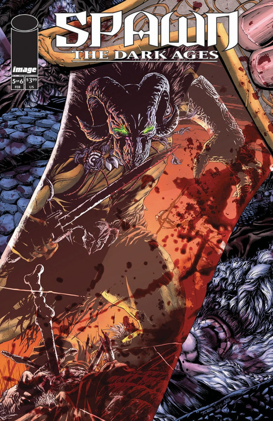 Spawn: The Dark Ages #5 Cover B Tony Parker Variant