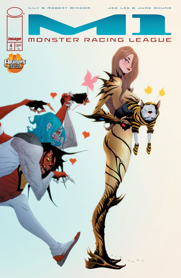 M1: Monster Racing League #4 Cover B Jae Lee Witchblade Team-Up Variant