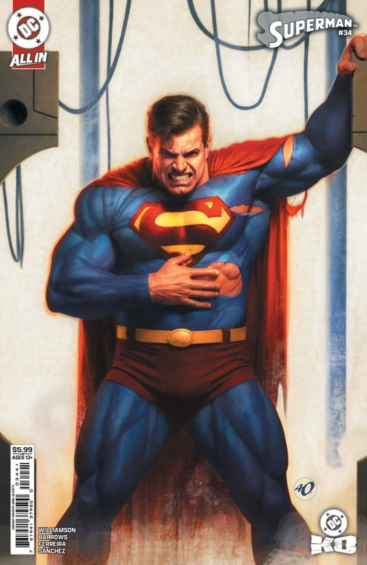 Superman #34 Cover D Ariel Olivetti Variant