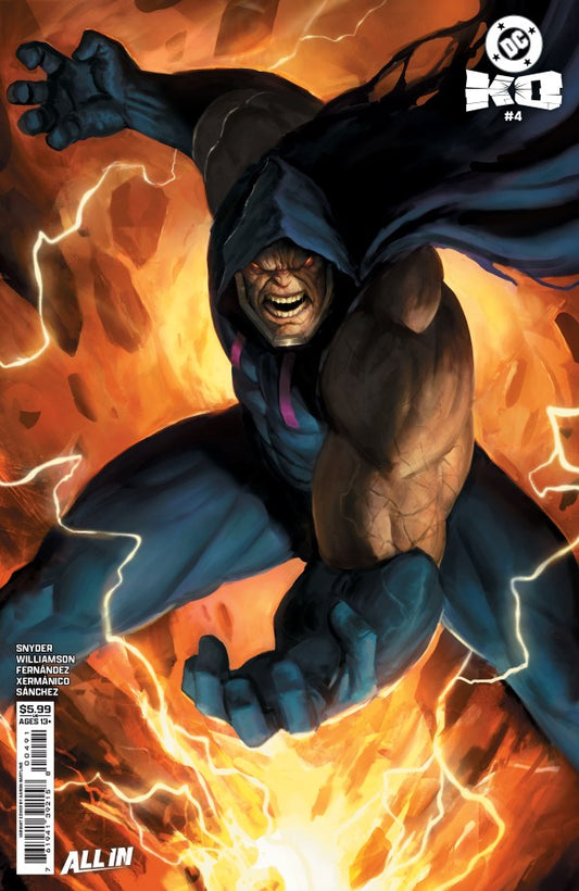 DC K.O. #4 Cover F Aaron Bartling Darkseid Variant