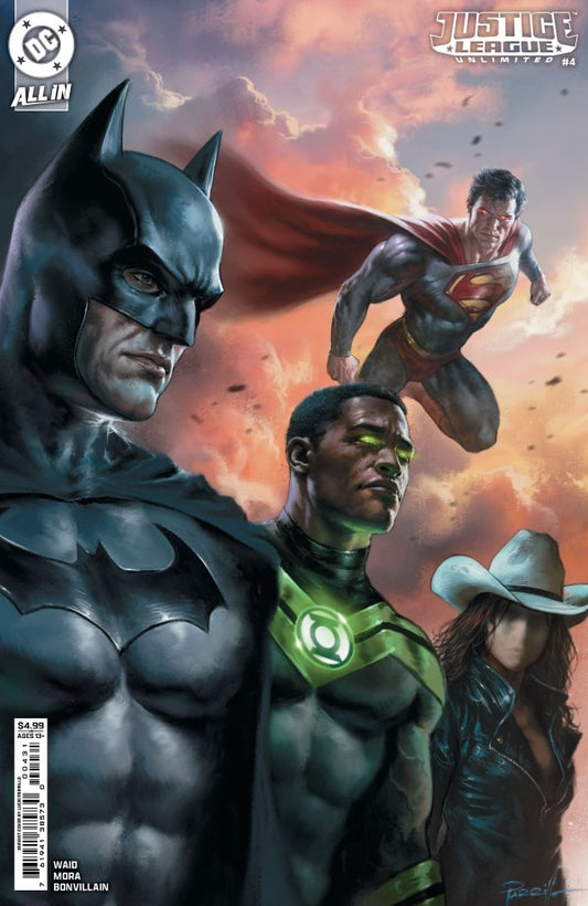 Justice League Unlimited #4 Cover C Lucio Parrillo Variant