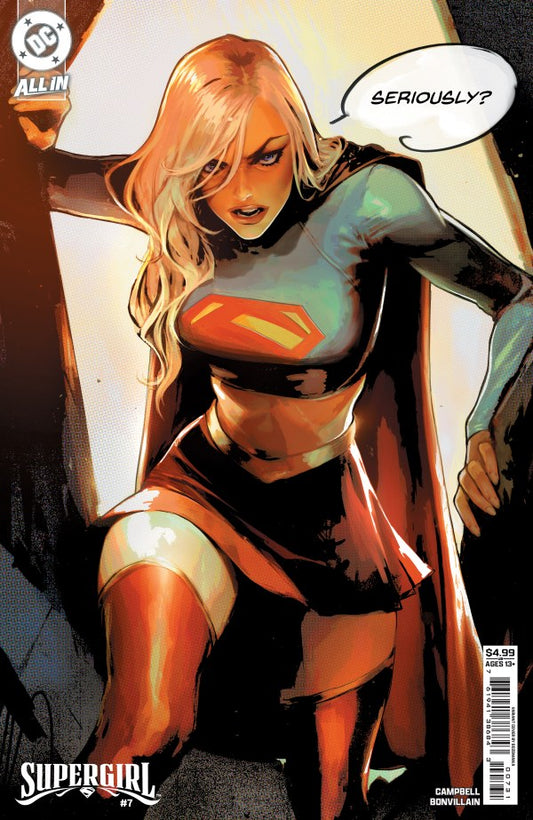 Supergirl #7 Cover B Sozomaika Variant