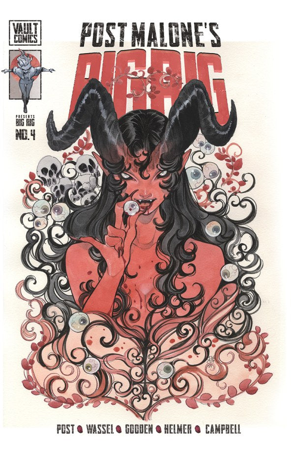 Post Malone's Big Rig #4 Cover J Peach Momoko Variant