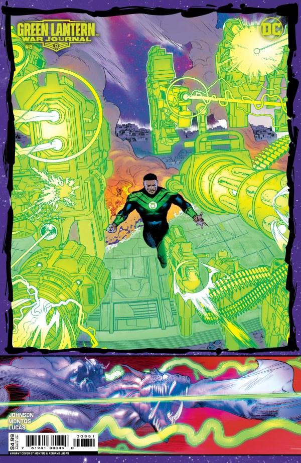 Green Lantern: War Journal #8 cover C