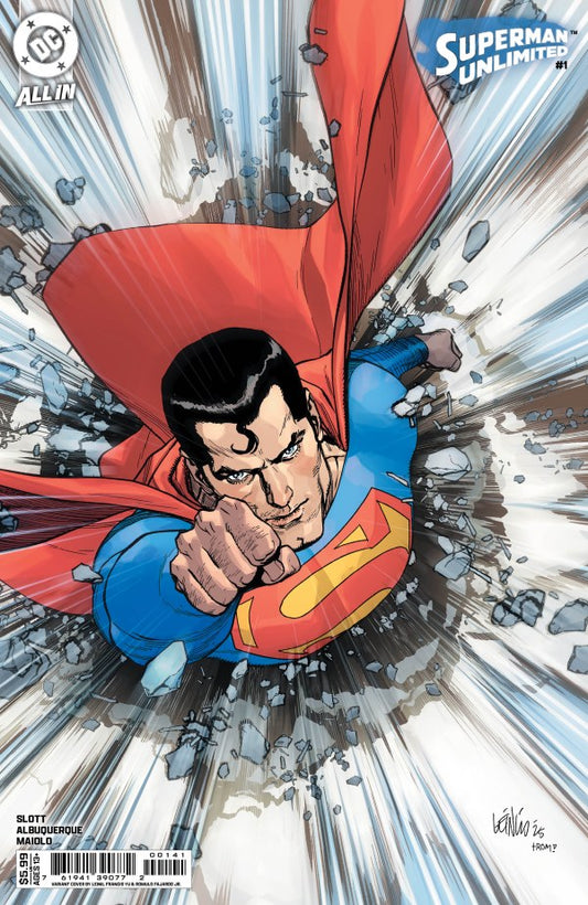 Superman Unlimited #1 Cover D Leinil Francis Yu Variant
