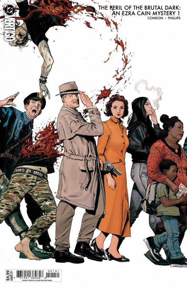 The Peril of the Brutal Dark: An Ezra Cain Mystery #1 Cover E Álvaro Martínez Bueno Connecting Variant