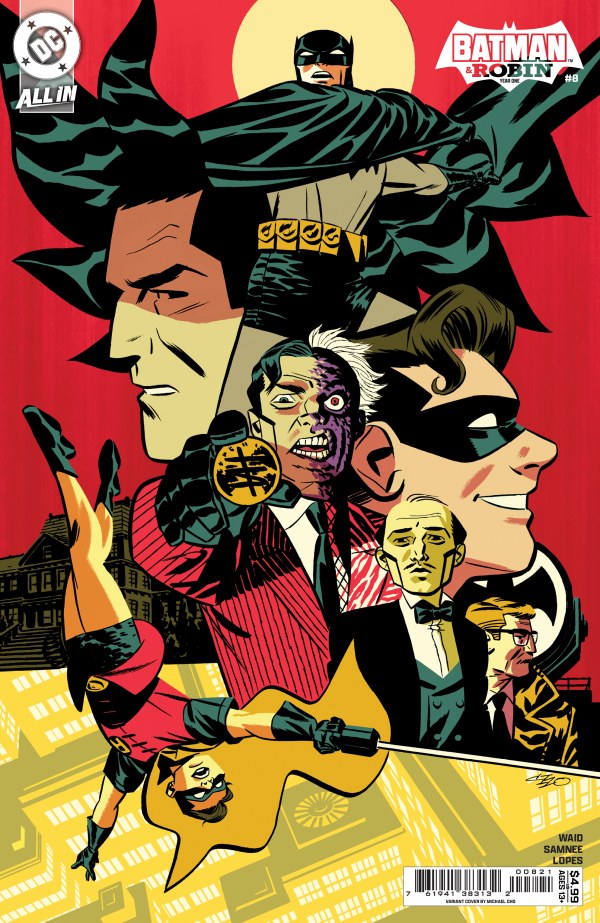 Batman and Robin: Year One #8 Cover B Michael Cho Variant