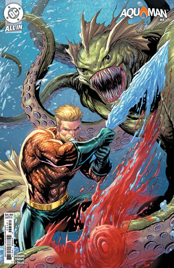 Aquaman #4 Cover D Tyler Kirkham Variant