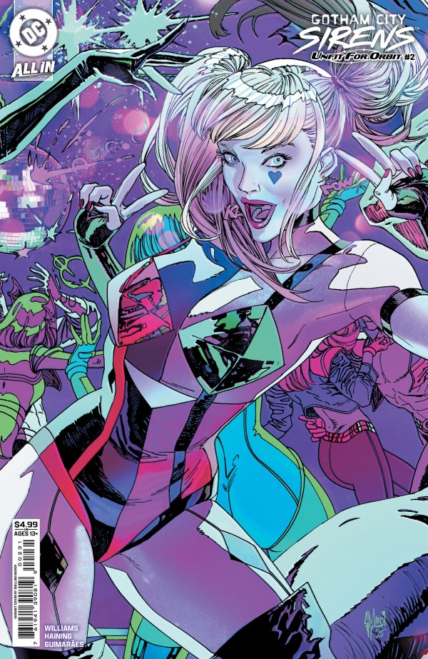 Gotham City Sirens: Unfit for Orbit #2 Cover C Guillem March Connecting Variant