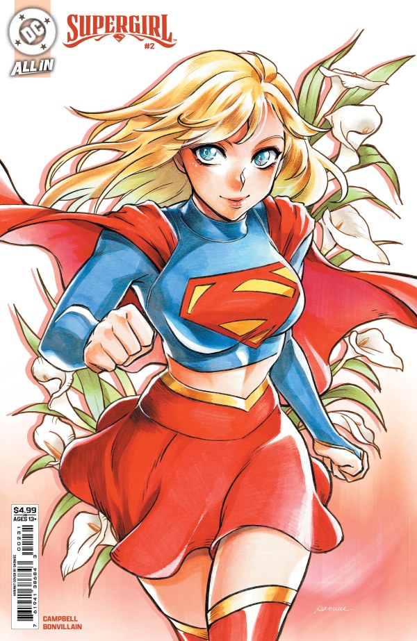 Supergirl #2 Cover D Saowee Variant