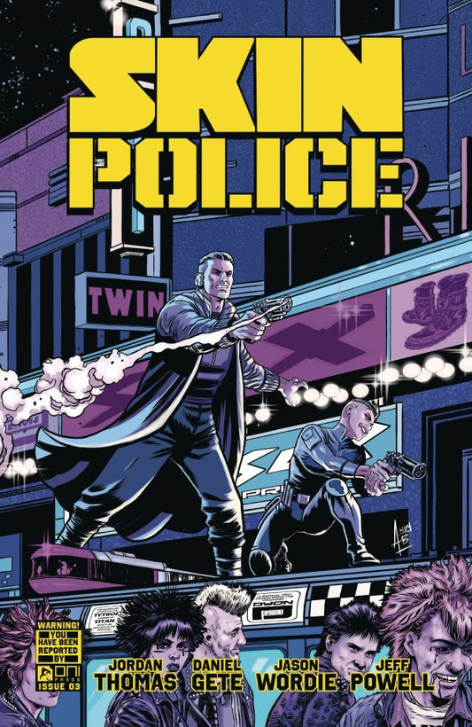 Skin Police #3 Cover B Andy Belanger Variant