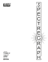 Spectregraph #1 Cover G Blank Variant