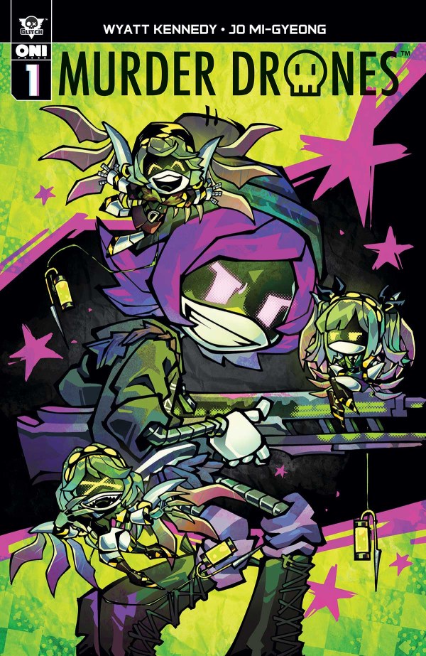 Murder Drones #1 Cover C Krooked Glasses Variant