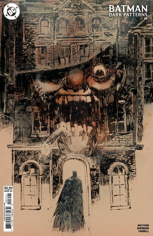 Batman: Dark Patterns #6 Cover B Ashley Wood Variant