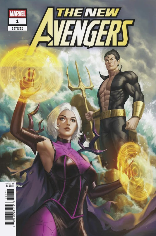 The New Avengers #1 Ejikure Clea and Namor Variant