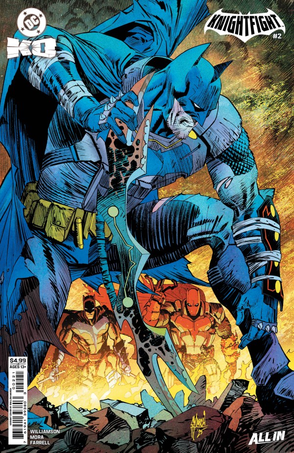 DC K.O.: Knightfight #2 Cover B Guillem March Variant