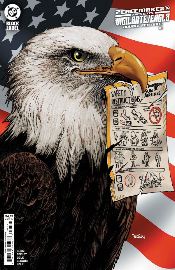 Peacemaker Presents: The Vigilante / Eagly Double Feature #1 Cover B Dan Panosian Variant