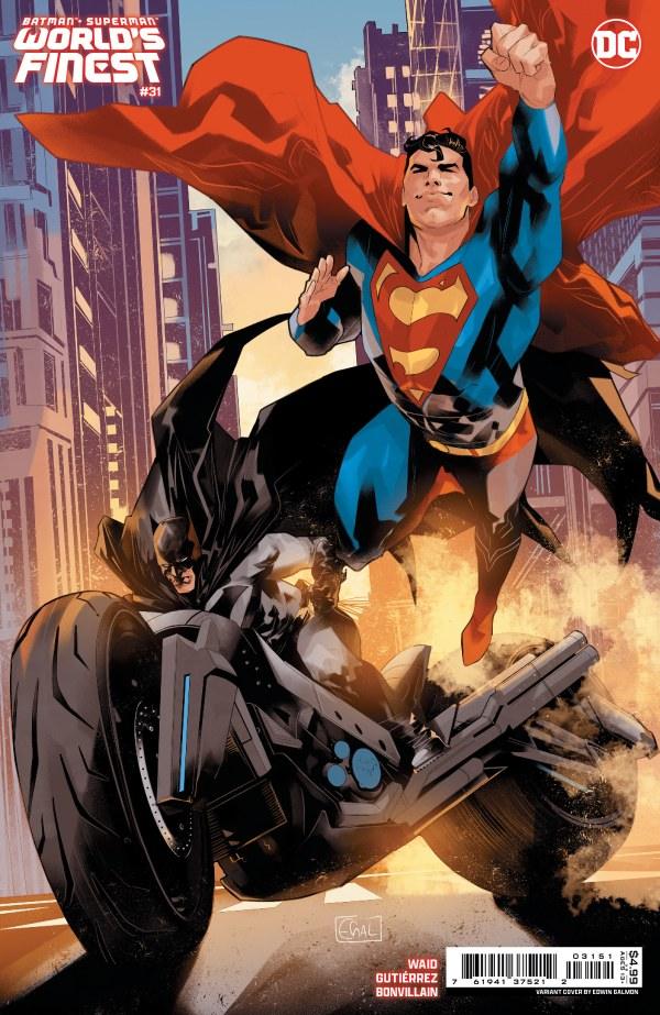 Batman / Superman: World's Finest #31 Cover C Edwin Galmon