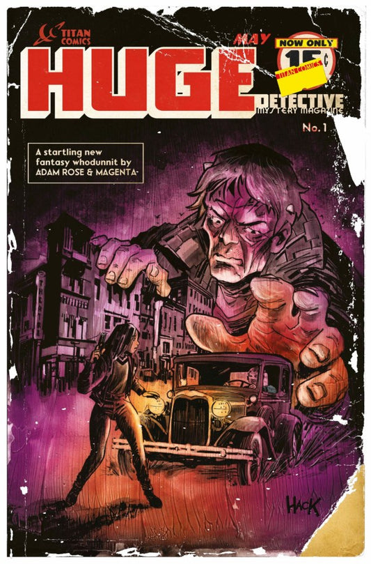 Huge Detective #1 Cover D Robert Hack Variant