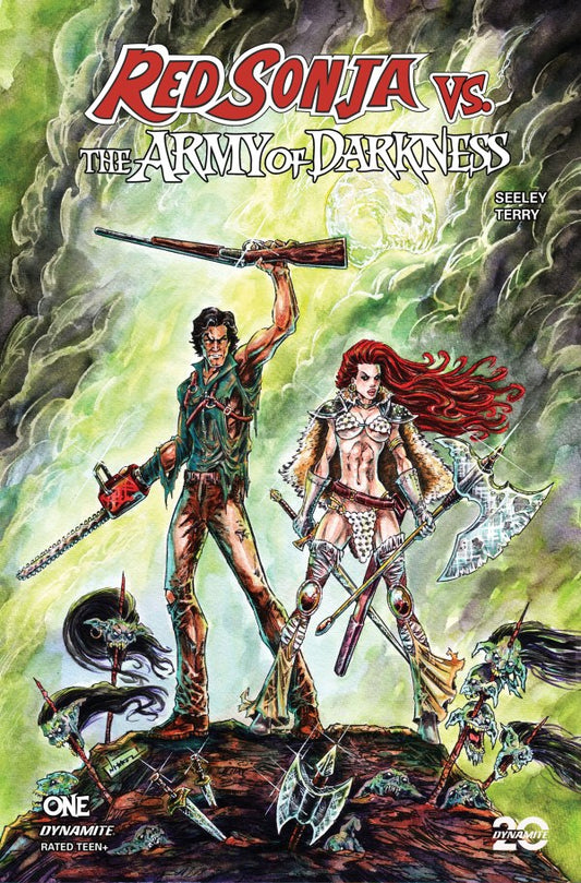 Red Sonja vs. the Army of Darkness #1 Cover D Nikkol Jelenic Variant