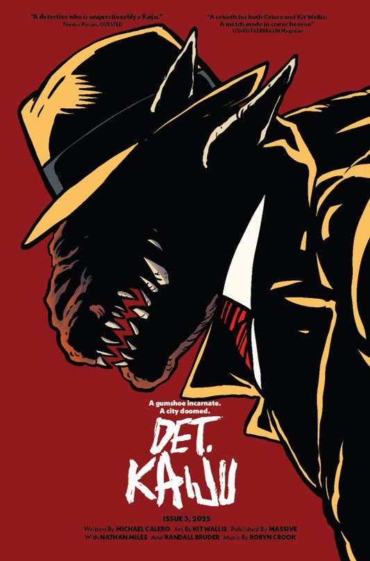 Detective Kaiju #3 Cover C Michael Calero Homage Variant