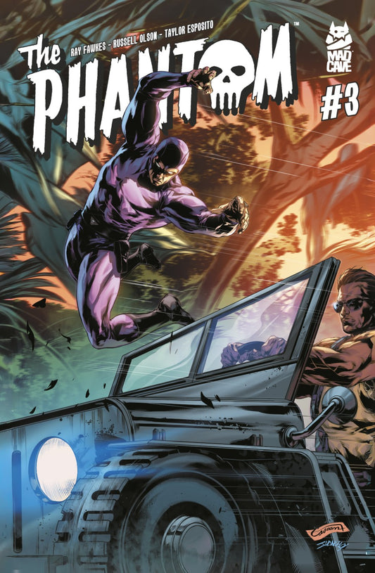 The Phantom #3 Cover B Caanan White Sequential Battle Variant