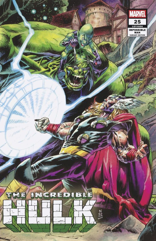 The Incredible Hulk #25 Nic Klein Impossible Man Pop-Up Variant
