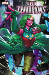 New Champions #3 Derrick Chew Viv Vision Variant
