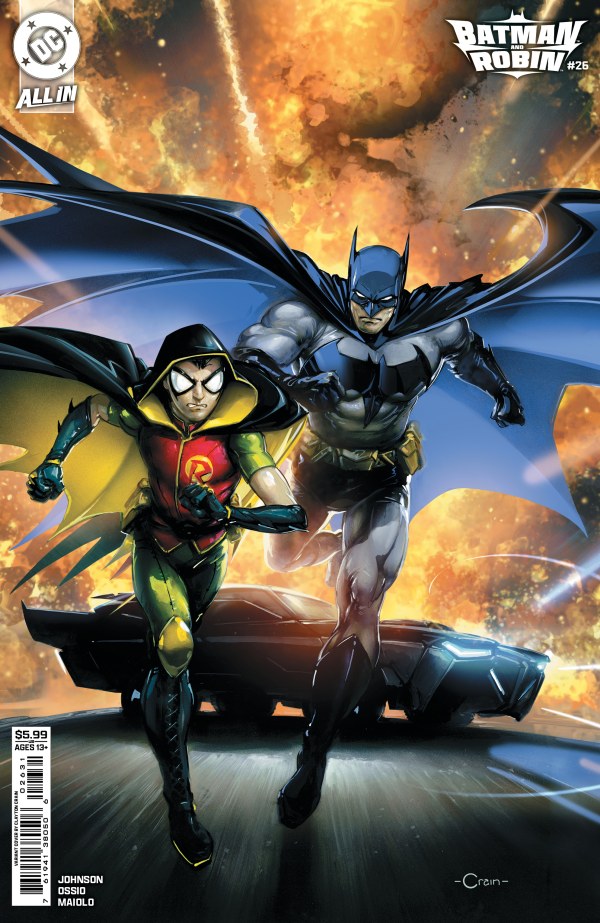 Batman and Robin #26 Cover C Clayton Crain Variant