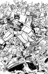 G.I. Joe #23 Cover G Tom Reilly Black & White Energon Universe Third Anniversary Connecting Virgin Variant