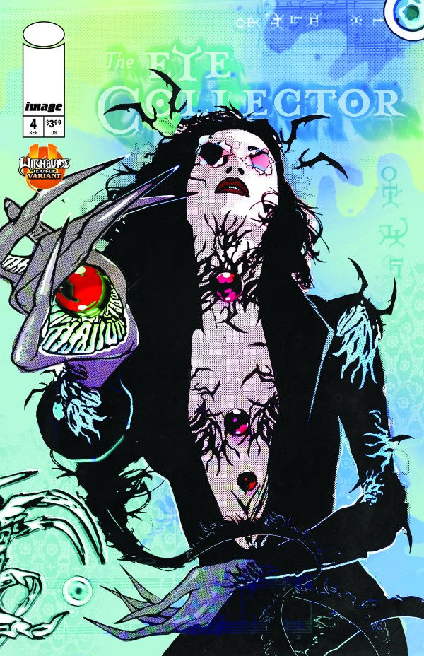 The Eye Collector #4 Cover C G. M. B. Chomichuk Witchblade Team-Up Variant