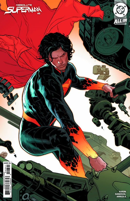 Absolute Superman #8 Cover D 1:25 Jeffrey Spokes Variant