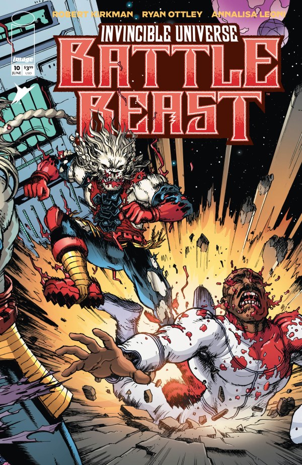 Invincible Universe: Battle Beast #10 Cover C 1:10 Chris Burnham Connecting Variant
