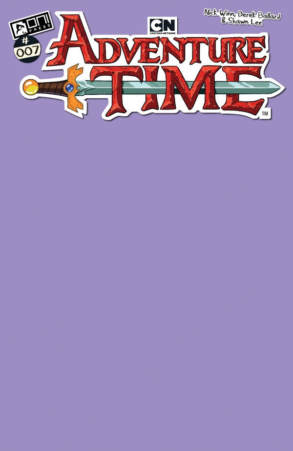 Adventure Time #7 Cover C Lumpy Space Princess Purple Blank Variant