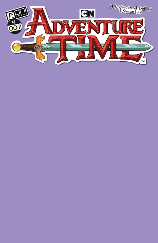 Adventure Time #7 Cover C Lumpy Space Princess Purple Blank Variant