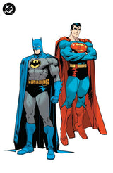 Batman / Superman: World's Finest #49 Cover F Dan Mora Corner Box Spot Foil Virgin Variant