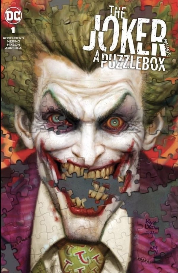 The Joker Presents: A Puzzlebox #1 Comics Elite Ryan Brown Variant